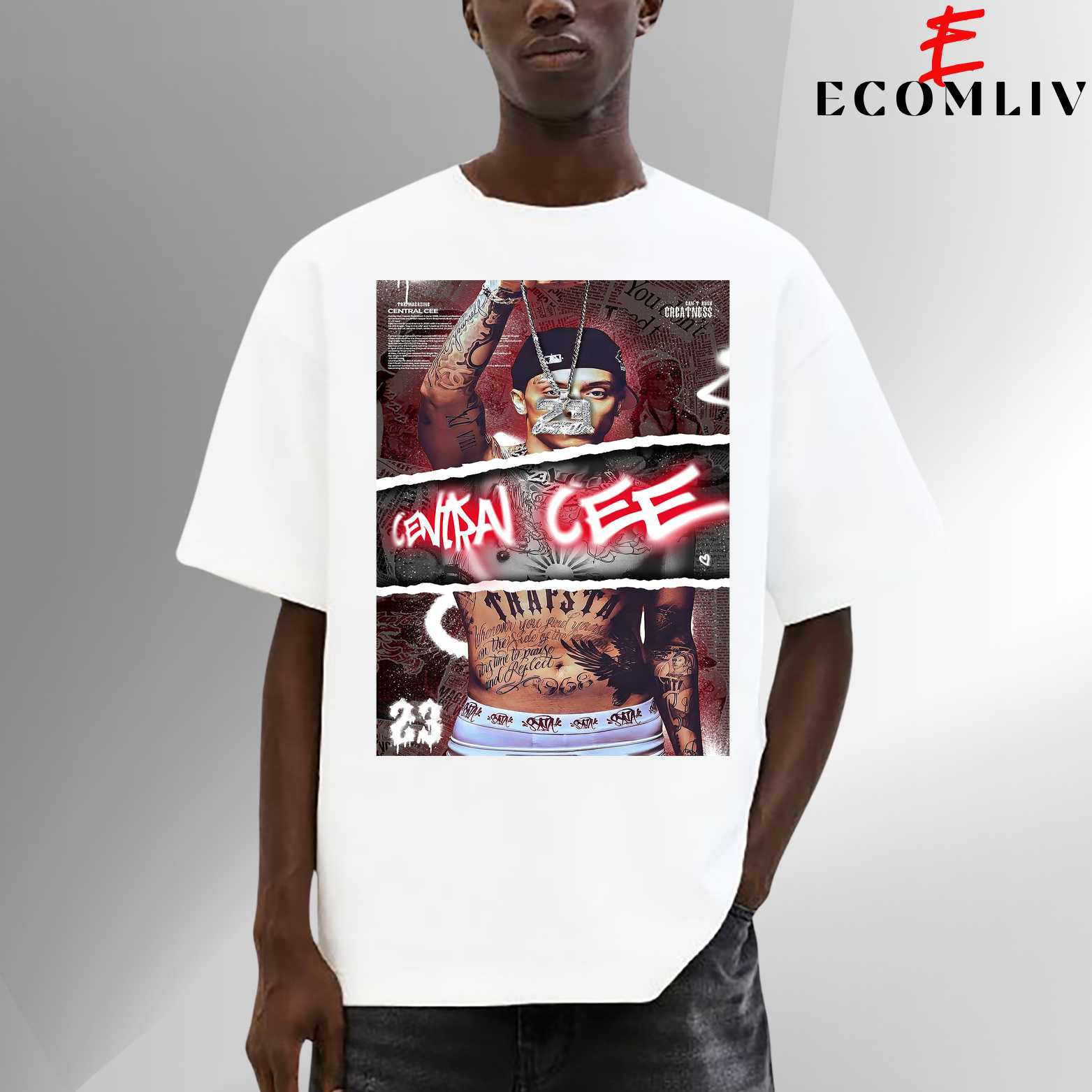 Central Cee Tour Music Graphic T Shirt, Unisex Rapper Tee, Streetwear Fan Shirt, Collector Gift Apparel